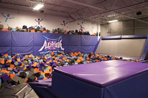 Tampa altitude trampoline park - Safely. Safety is the top priority here at Altitude! We strive to make our park the the safest experience possible. To enjoy the full experience, watch our quick video orientation. Then visit our safety page to sign our waiver, learn more about our equipment, and view all the park rules.